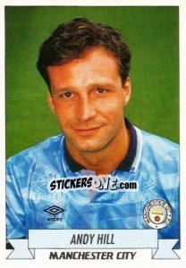 Cromo Andy Hill - English Football 1992-1993 - Panini