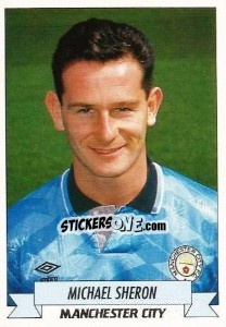 Figurina Michael Sheron - English Football 1992-1993 - Panini