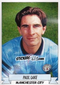 Sticker Paul Lake - English Football 1992-1993 - Panini