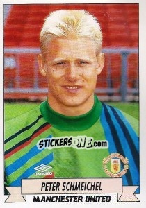 Sticker Peter Schmeichel - English Football 1992-1993 n. 133 - Panini