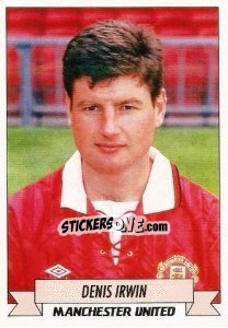 Sticker Denis Irwin - English Football 1992-1993 - Panini