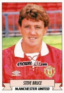 Figurina Steve Bruce - English Football 1992-1993 n. 136 - Panini