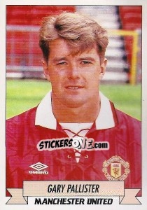 Sticker Gary Pallister - English Football 1992-1993 n. 137 - Panini