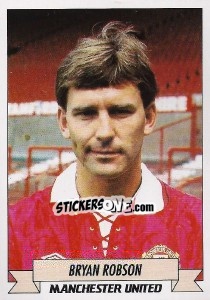 Sticker Bryan Robson - English Football 1992-1993 - Panini