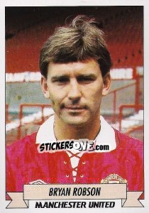 Sticker Bryan Robson - English Football 1992-1993 n. 138 - Panini