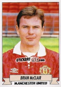 Cromo Brian McClair - English Football 1992-1993 - Panini