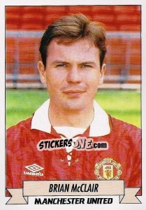 Sticker Brian McClair - English Football 1992-1993 n. 142 - Panini