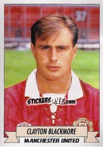 Cromo Clayton Blackmore - English Football 1992-1993 - Panini
