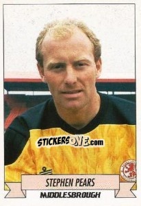 Sticker Stephen Pears - English Football 1992-1993 - Panini