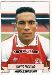 Sticker Curtis Fleming - English Football 1992-1993 - Panini