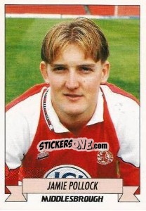 Cromo Jamie Pollock - English Football 1992-1993 n. 150 - Panini