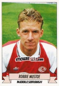 Sticker Robbie Mustoe - English Football 1992-1993 - Panini