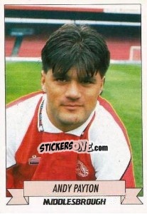 Figurina Andy Payton - English Football 1992-1993 n. 156 - Panini