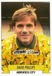 Sticker David Phillips - English Football 1992-1993 n. 162 - Panini