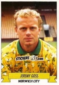 Figurina Jeremy Goss - English Football 1992-1993 - Panini