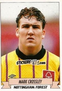 Sticker Mark Crossley - English Football 1992-1993 - Panini