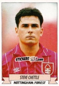 Sticker Steve Chettle - English Football 1992-1993 n. 172 - Panini