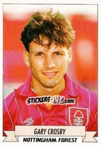 Sticker Gary Crosby - English Football 1992-1993 n. 173 - Panini