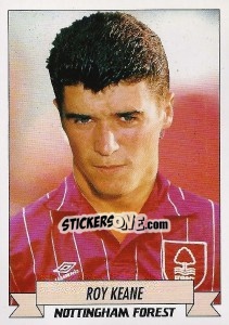 Figurina Roy Keane - English Football 1992-1993 - Panini