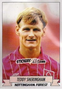 Sticker Teddy Sheringham - English Football 1992-1993 - Panini