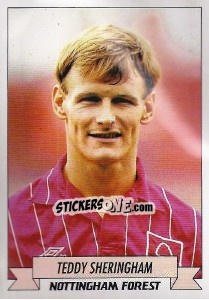 Sticker Teddy Sheringham - English Football 1992-1993 n. 179 - Panini