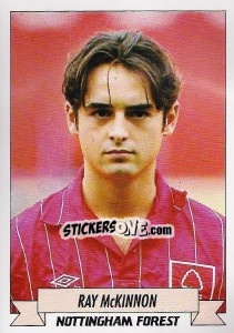 Figurina Ray McKinnon - English Football 1992-1993 - Panini