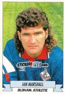 Sticker Ian Marshall - English Football 1992-1993 n. 184 - Panini
