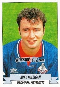 Sticker Mike Milligan - English Football 1992-1993 - Panini