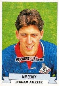 Cromo Ian Olney - English Football 1992-1993 n. 189 - Panini