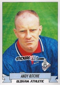Figurina Andy Ritchie - English Football 1992-1993 n. 192 - Panini