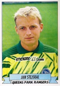 Sticker Jan Steiskal - English Football 1992-1993 - Panini