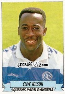 Sticker Clive Wilson - English Football 1992-1993 n. 195 - Panini