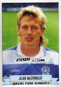 Figurina Alan McDonald - English Football 1992-1993 n. 196 - Panini