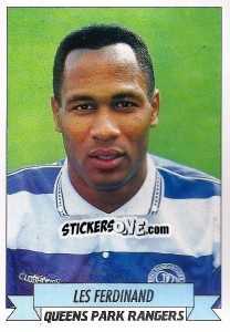 Sticker Les Ferdinand - English Football 1992-1993 - Panini