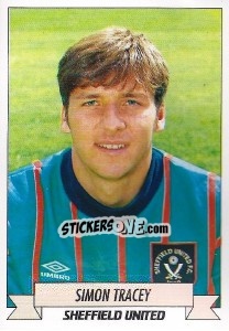 Sticker Simon Tracey - English Football 1992-1993 n. 205 - Panini