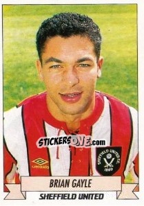 Sticker Brian Gayle - English Football 1992-1993 - Panini