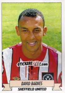 Sticker David Barnes - English Football 1992-1993 n. 209 - Panini