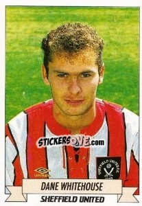 Sticker Dane Whitehouse - English Football 1992-1993 n. 212 - Panini