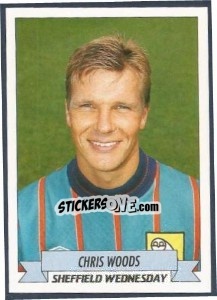 Sticker Chris Woods - English Football 1992-1993 n. 217 - Panini