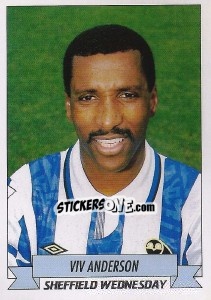 Cromo Viv Anderson - English Football 1992-1993 - Panini