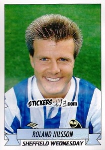 Sticker Roland Nilsson - English Football 1992-1993 n. 220 - Panini