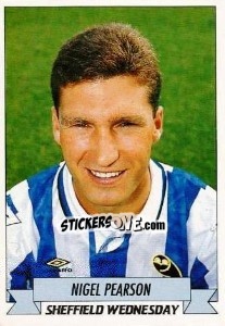 Sticker Nigel Pearson - English Football 1992-1993 n. 221 - Panini