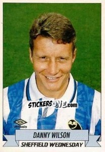 Sticker Danny Wilson - English Football 1992-1993 n. 225 - Panini
