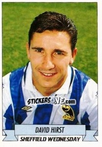 Sticker David Hirst - English Football 1992-1993 - Panini