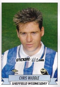 Sticker Chris Waddle - English Football 1992-1993 n. 228 - Panini