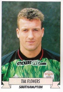 Sticker Tim Flowers - English Football 1992-1993 n. 229 - Panini