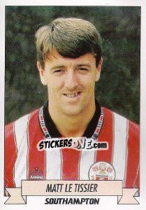 Sticker Matthew Le Tissier - English Football 1992-1993 n. 237 - Panini