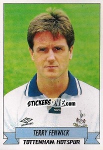 Cromo Terry Fenwick - English Football 1992-1993 - Panini