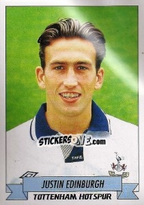 Sticker Justin Edinburgh - English Football 1992-1993 n. 243 - Panini