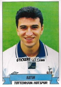 Sticker Nayim - English Football 1992-1993 - Panini
